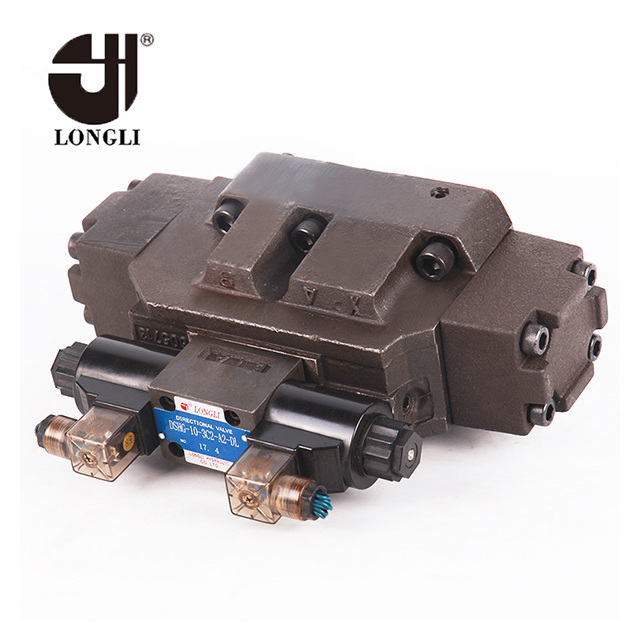 DSHG-10 hydraulic Yuken flow operated directional control valve 